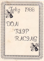 Historia di Don Flip Racing, image # 355, New Years Eve Dinner Don Flip Racing, 31 december 1987, Feliz 1988 Don Flip Racing, Don Flip Racing Team Aruba