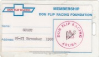 Historia di Don Flip Racing, image # 466, Drag Race: The Arubian National Championship Hosted by Don Flip Racing, 26 y 27 november 1988, Don Flip Racing Team Aruba