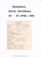 Historia di Don Flip Racing, image # 610, Drag Race: Royal Nationals, 29 y 30 april 1989, Don Flip Racing Team Aruba