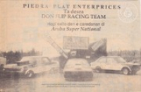 Historia di Don Flip Racing, image # 660, Drage Race: Aruba Super Nationals, 28-30 juli 1989, directed by Pro Time, Don Flip Racing Team Aruba