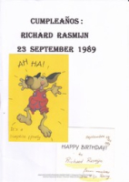 Historia di Don Flip Racing, image # 688, Cumpleanos: Richard Rasmijn, 23 september 1989, Don Flip Racing Team Aruba