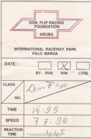 Historia di Don Flip Racing, image # 737, Drag Race: 2nd Aruban National Championship, 25 y 26 november 1989, hosted by Don Flip Racing, Don Flip Racing Team Aruba