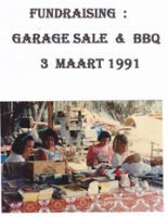 Historia di Don Flip Racing, image # 881, Fundraising: Garage Sale y BBQ, 3 maart 1991, Don Flip Racing Team Aruba