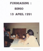 Historia di Don Flip Racing, image # 887, Fundraising: Bingo, 13 april 1991, Don Flip Racing Team Aruba