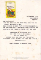 Historia di Don Flip Racing, image # 1006, Don Flip Kids Club cu fiesta di Sinterklaas, 6 december 1991, Don Flip Racing Team Aruba