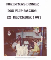 Historia di Don Flip Racing, image # 1012, Christmas Dinner Don Flip Racing, 22 december 1991, Don Flip Racing Team Aruba