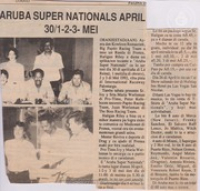 Historia di Don Flip Racing, image # 1043, Drag Race: Aruba Super Nationals, hosted by Big Papito Racing, directed by Pro Time, 30 april-3 mei 1992, Don Flip Racing Team Aruba