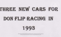 Historia di Don Flip Racing, image # 1055, Three new cars for Don Flip Racing in 1993, Don Flip Racing Team Aruba