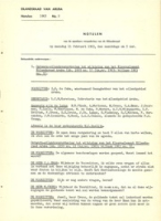 Notulen van de Openbare Vergadering van de Eilandsraad no. 2 (1963), Eilandsraad Aruba