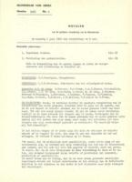 Notulen van de Openbare Vergadering van de Eilandsraad no. 6 (1963), Eilandsraad Aruba