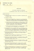 Notulen van de Openbare Vergadering van de Eilandsraad no. 2 (1964), Eilandsraad Aruba