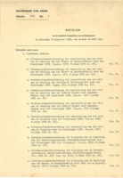 Notulen van de Openbare Vergadering van de Eilandsraad no. 5 (1965), Eilandsraad Aruba