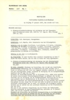 Notulen van de Openbare Vergadering van de Eilandsraad no. 2 (1967), Eilandsraad Aruba