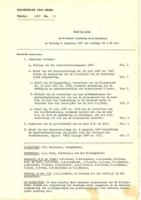Notulen van de Openbare Vergadering van de Eilandsraad no. 9 (1967), Eilandsraad Aruba