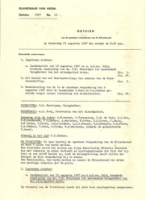 Notulen van de Openbare Vergadering van de Eilandsraad no. 10 (1967), Eilandsraad Aruba