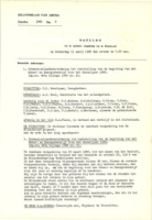 Notulen van de Openbare Vergadering van de Eilandsraad no. 8 (1968), Eilandsraad Aruba