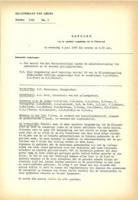 Notulen van de Openbare Vergadering van de Eilandsraad no. 6 (1969), Eilandsraad Aruba