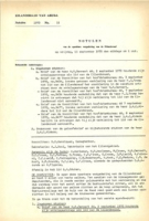 Notulen van de Openbare Vergadering van de Eilandsraad no. 11 (1970), Eilandsraad Aruba