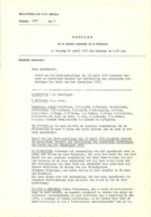 Notulen van de Openbare Vergadering van de Eilandsraad no. 2 (1971), Eilandsraad Aruba
