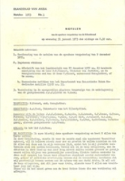 Notulen van de Openbare Vergadering van de Eilandsraad no. 1 (1973), Eilandsraad Aruba