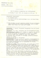 Notulen van de Openbare Vergadering van de Eilandsraad no. 6 (1974), Eilandsraad Aruba