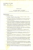 Notulen van de Openbare Vergadering van de Eilandsraad no. 7 (1975), Eilandsraad Aruba