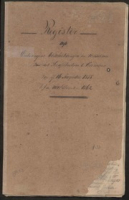 kol-0033: Register van ingekomen beschikkingen (dispositien) en missiven van de Gouverneur van de Kolonie Curacao, 1858-1862