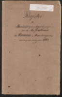 kol-0034: Register van ingekomen beschikkingen (dispositien) en missiven van de Gouverneur van de Kolonie Curacao, 1863