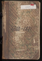 kol-0065: Journaal van de Gezaghebber van Aruba, 1860-1871