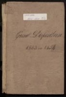 kol-0153: Brievenboek van ontvangen brieven van de Gouverneur, 1853-1854