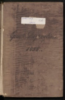kol-0154: Brievenboek van ontvangen brieven van de Gouverneur, 1855