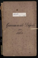 kol-0159: Brievenboek van ontvangen brieven van de Gouverneur, 1861