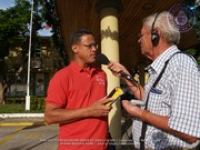 Aruban labor groups protest at the Parliament offices, image # 4, The News Aruba