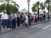 Aruban labor groups protest at the Parliament offices, image # 11, The News Aruba