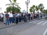Aruban labor groups protest at the Parliament offices, image # 12, The News Aruba