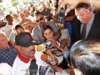 Aruban labor groups protest at the Parliament offices, image # 21, The News Aruba
