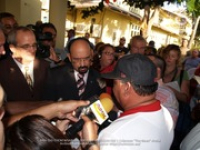 Aruban labor groups protest at the Parliament offices, image # 22, The News Aruba