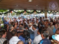 Aruban labor groups protest at the Parliament offices, image # 24, The News Aruba