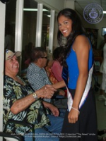 Newly crowned Miss Aruba brightens the day of the residents of St. Michael's Pavijoen, image # 3, The News Aruba
