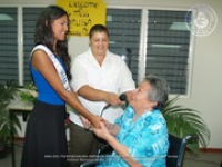 Newly crowned Miss Aruba brightens the day of the residents of St. Michael's Pavijoen, image # 6, The News Aruba