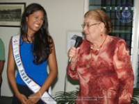 Newly crowned Miss Aruba brightens the day of the residents of St. Michael's Pavijoen, image # 10, The News Aruba