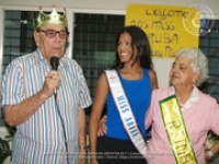 Newly crowned Miss Aruba brightens the day of the residents of St. Michael's Pavijoen, image # 17, The News Aruba