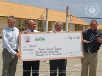 Ennia Insurance and Banco di Caribe kick-off the Ansary Foundation School Sports Project with a donation to St. Paulus in San Nicolas, image # 8, The News Aruba