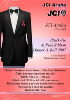 Mark your calendars for September 1 and the JCI gala Black Tie and Pink Ribbon Ball, image # 1, The News Aruba
