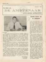 De Ambtenaar (September 1964), Algemene Nederlands Antilliaanse Ambtenarenbond - Aruba