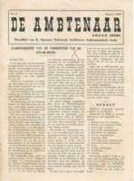 De Ambtenaar (Februari 1965), Algemene Nederlands Antilliaanse Ambtenarenbond - Aruba