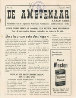 De Ambtenaar (Augustus 1965), Algemene Nederlands Antilliaanse Ambtenarenbond - Aruba