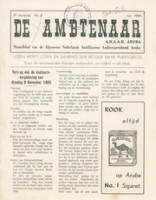 De Ambtenaar (Januari 1966), Algemene Nederlands Antilliaanse Ambtenarenbond - Aruba