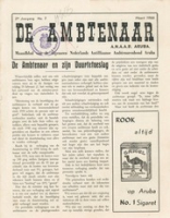 De Ambtenaar (Maart 1966), Algemene Nederlands Antilliaanse Ambtenarenbond - Aruba