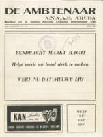 De Ambtenaar (Juli 1967), Algemene Nederlands Antilliaanse Ambtenarenbond - Aruba